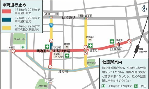 交通規制図