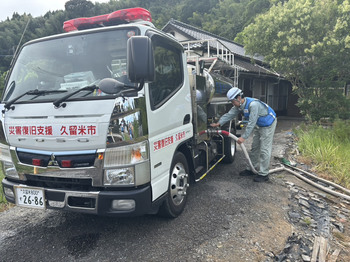 応急給水第5班活動の様子