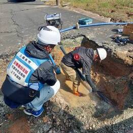 水道修繕第2班活動の様子