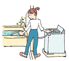 洗濯のイラスト