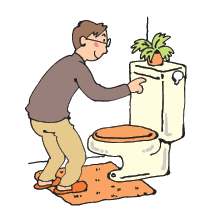 トイレのイラスト