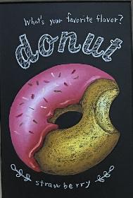 チョークアート体験の画像