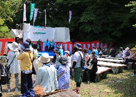 宝の山高良山あじさい祭りの画像